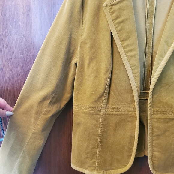 X-Style Corduroy Blazers in Blue and Green - Picture 9 of 14